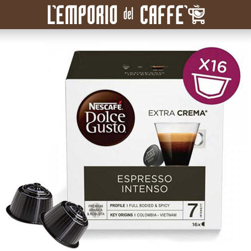 64 capsules Caffe Nescafe Dolce Gusto 