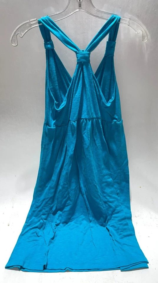 Платье Nicole Miller Mini Shift Junior's M бирюзовое без рукавов спортивное - Изображение 2 из 3