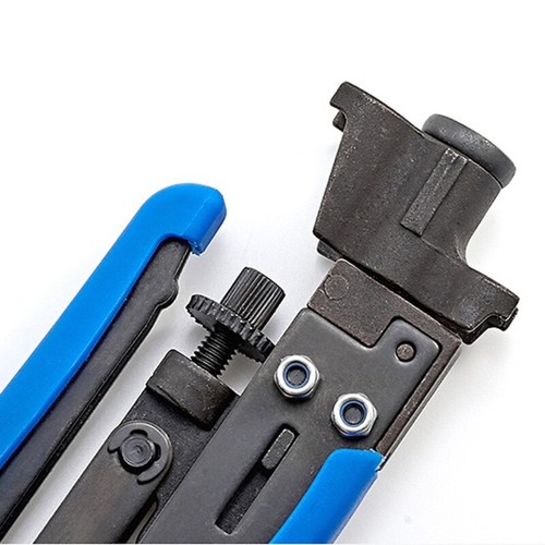 RG59/RG6/RG11 Compression Tool Wire Crimping Stripper Stripping Plier Tool - Afbeelding 3 van 8
