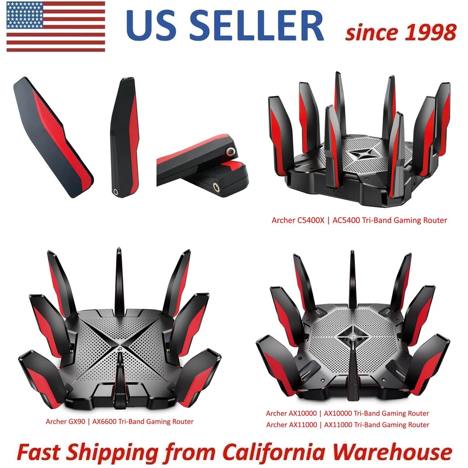 Genuine TP-LINK 2.4G/5G WiFi SMA Antenna Tri-Band Gaming Router Archer BRAND NEW - Image 2 of 4