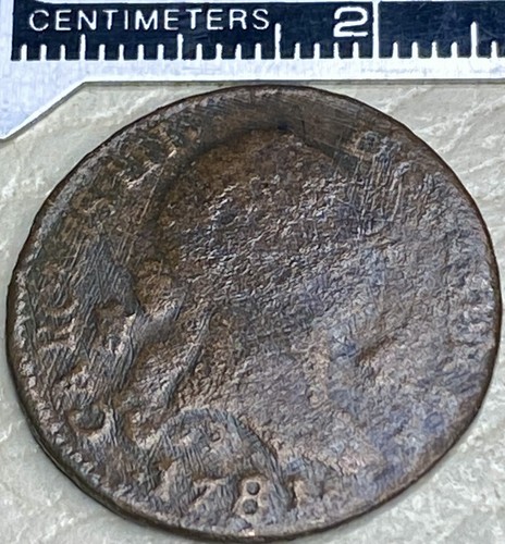 1781 Spanish 4 Maravedis King Charles III Castle Lions Don Pelayo Nice - 第 10/10 張圖片