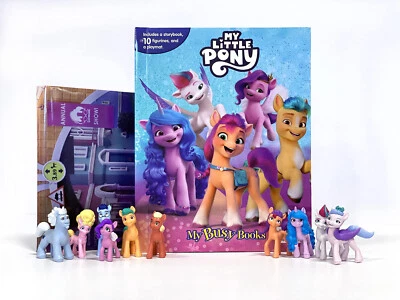 My Little Pony - My Busy Book - 10 Figurines and Book