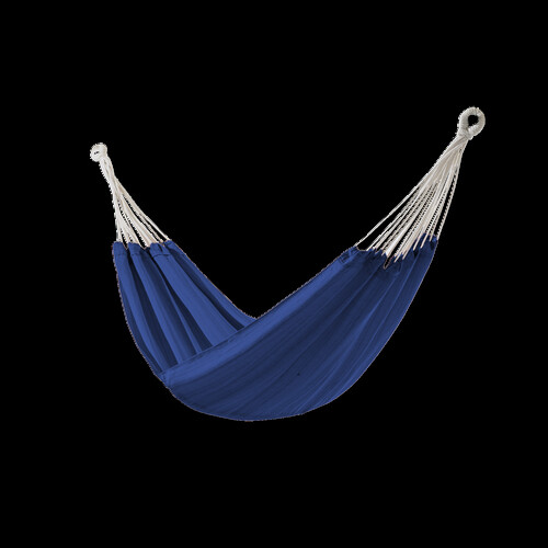 Marquee 100 x 190cm Single Polycotton Hammock/100kg weight capacity - Picture 2 of 2