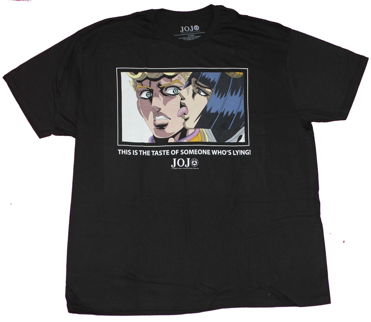 Jojo's Bizarre Adventure Adult New T-Shirt - Taste of Someone Who