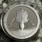 Apollo 11 50th ANNIVERSARY The Eagle Has Landing 1 oz Silver Round