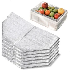 Smilco Thermal Box Liners - Reusable Insulation Bags, 13 x 8.5 x 12 Metalized...