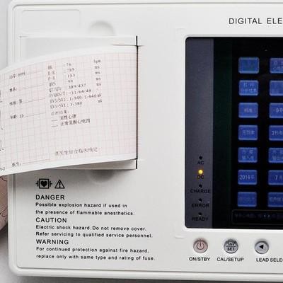 Carejoy 7 in ECG EKG Machine 3-channel 12-lead Electrocardiograph US