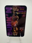 Michael Jordan Custom Dunk’N Go-Nuts Tobacco Refractor Card Felt Back Art Card