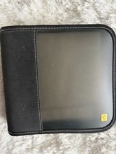 Case Logic CD / DVD Disc Wallet Storage Case Black Capacity 25 Discs Loose Leaf