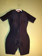 Vintage Aquatic Wetsuits Thermal Insulation SpringSuit W/ Dual Zippers - Size M
