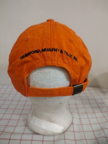 Crawford Murphy Tilly CMT Employee Cap Mütze orange verstellbar bestickt - Bild 4 von 6