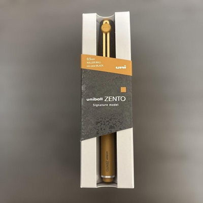 #ad #ad Mitsubishi Uni ball ZENTO 0.5mm Signature Model Stone Brass Limited Japan NEW $79.90