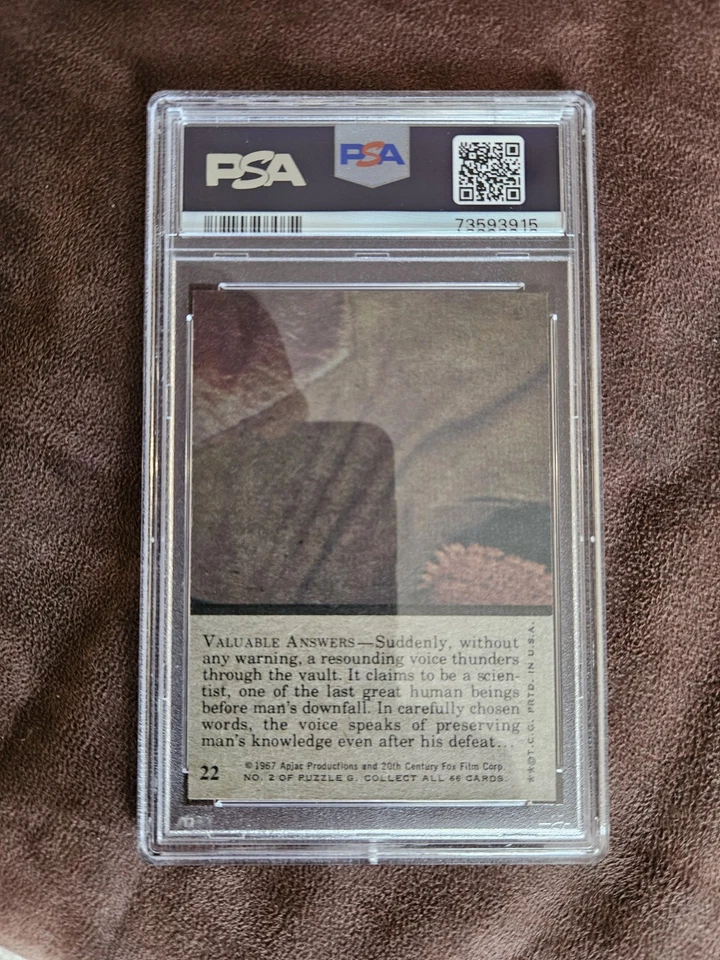 1975 Planet Of Apes Trading Card - Image 2 of 3