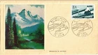 Dr Jim Stamps France Fdc 1977 Rhone Alpes Pasted Cachet Folded Cover