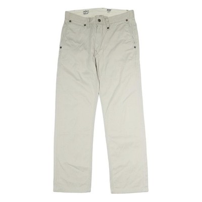 LEVI'S Herren Beige Baumwolle Regular Straight Hose W31 L31 Klassische Freizeithose