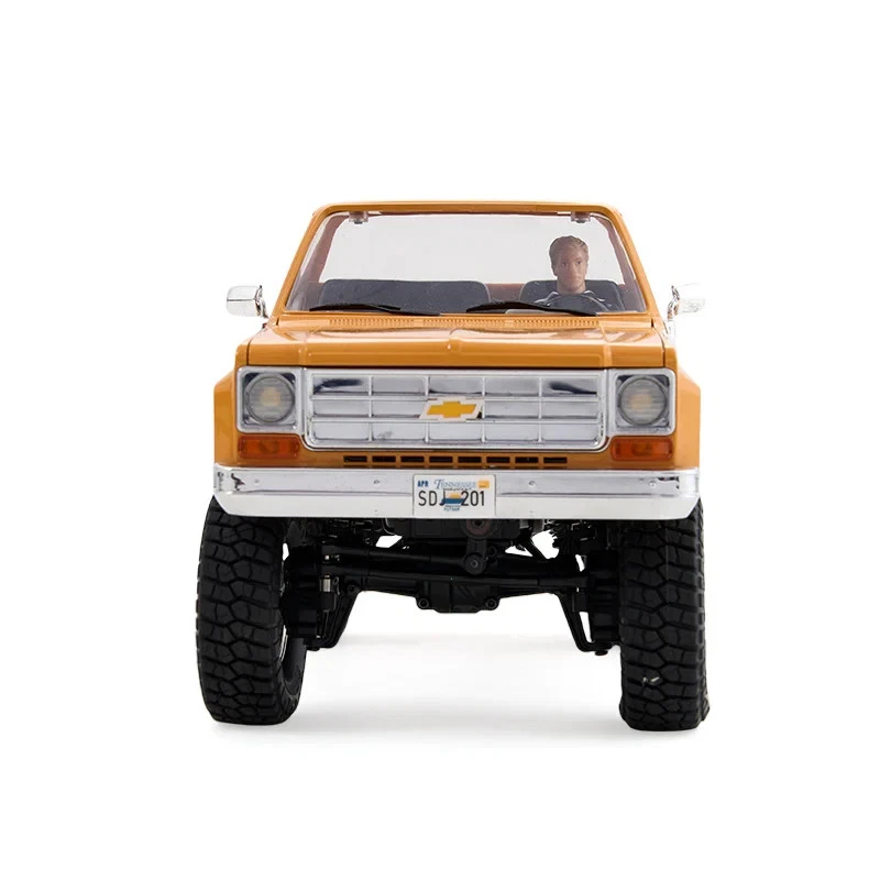 FMS 1:18 FCX18 Chevrolet K10 V2 RTR Yellow - Image 3 of 4