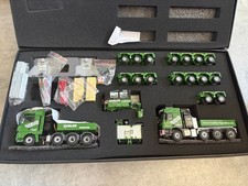 WSI 1:50 Kubler Scheuerle intercombi MAN TGX + Mercedes-Benz + cargo