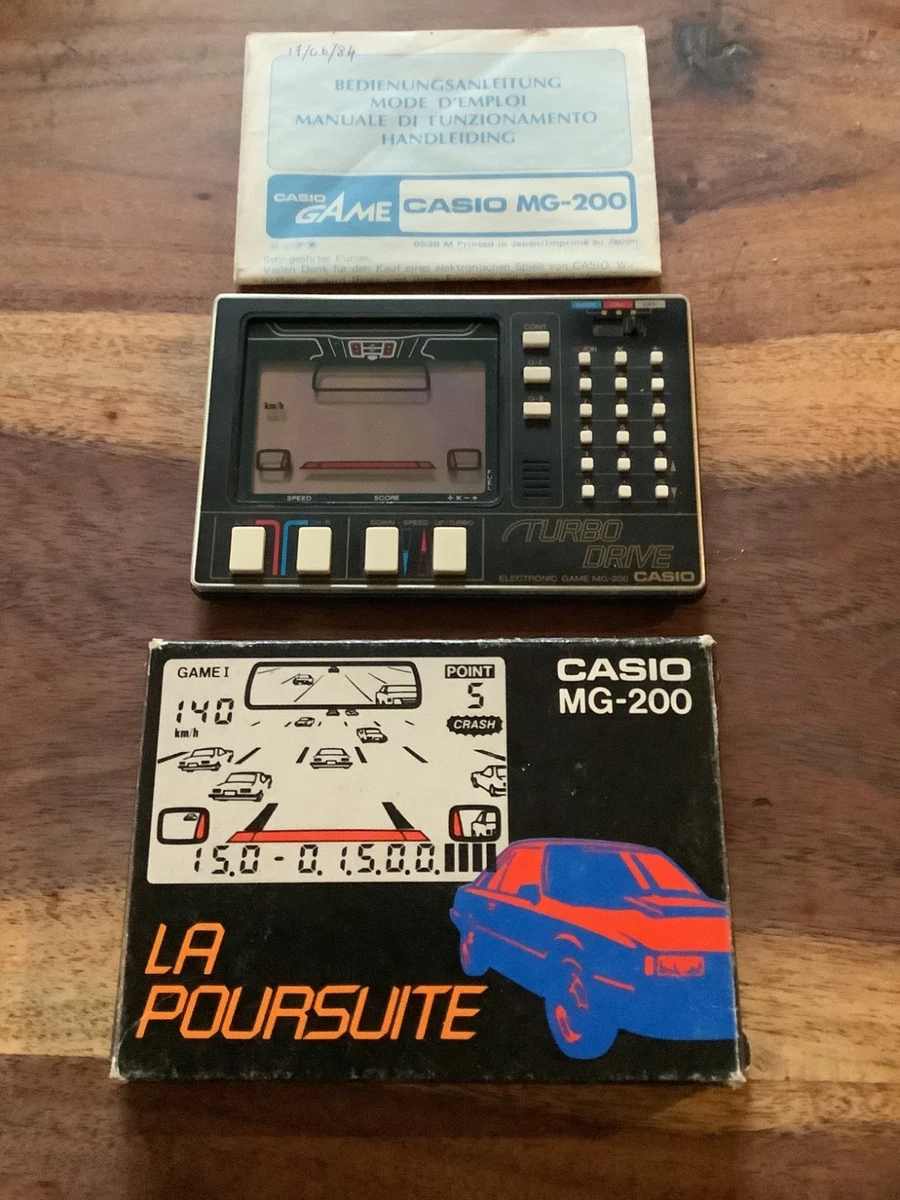 JEU ELECTRONIQUE SOLAIRE SOLAR SHUTTLE DE CASIO