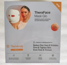 Therabody - TheraFace Mask Glo "Clinically Proven LED Skincare Mask" NEW, Sealed