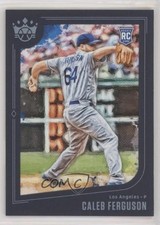 2019 Panini Diamond Kings Short Print Blue Framed Caleb Ferguson #131 1s8
