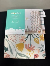 84" In the Garden Full Printed Blackout Kids' Curtain Panel - Pillowfort