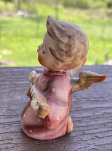 Goebel Hummel Figurine ANGEL SERENADE Guitar #214D TMK4 Excellent Condition - Picture 2 of 5