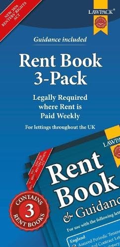Rent Book 3 Pack - Image 5