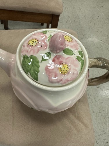 Vintage Franciscan Desert Rose Tea Pot Made in Portugal Excellent Condition - Picture 3 of 4