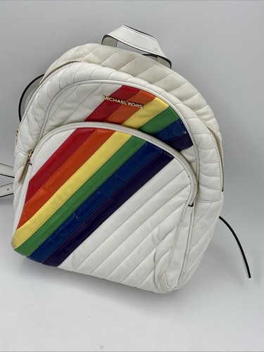 Mochila ABBEY Rainbow Collection Michaels Kors Vegana Imitación Mediana - Imagen 3 de 8