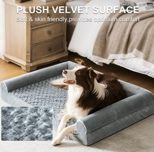  MIEUX PET Orthopaedic Dog Bed for Large Dogs, Medium Dog Sofa Boxed Unused