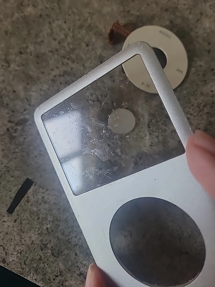 Apple iPod Classic Replacement Silver Face Plate and Clickwheel Button 6/7th Gen - Image 2 of 4