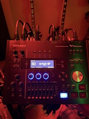 Roland V-Drums TD-50X Sound Module Custom Kits. **MINT CONDITION**