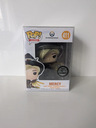 Funko Pop! Games Overwatch Mercy Witch Blizzard Exclusive Figure #411