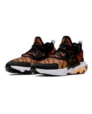 Nike React Presto  Tiger Print  GS Sneakers CT6623-800- SZ 5 Y, 7 Y