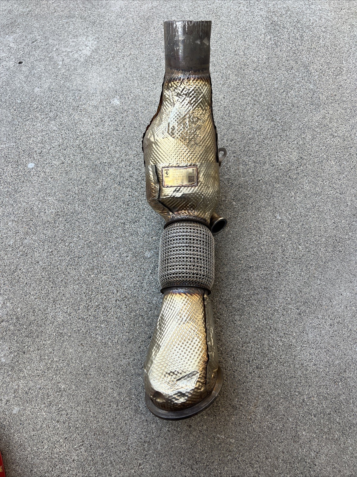 Ferrari SF90 OEM RH Pre-Cat Exhaust 939966