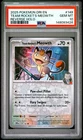 2025 POKEMON DRI EN-DESTINED RIVALS REVERSE HOLO TEAM ROCKET'S MEOWTH PSA 10