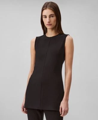 Calvin Klein Womens Sleeveless Tailored Kn 198294750098 LARGE RT $99.0