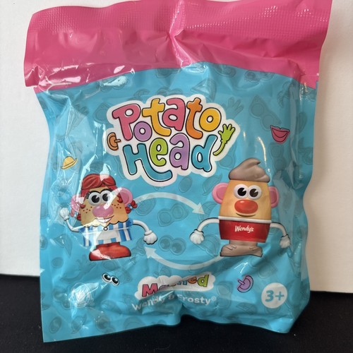 2025 Wendy’s Potato Head Wendy & Frosty New in Package Sealed Pink - Picture 2 of 6