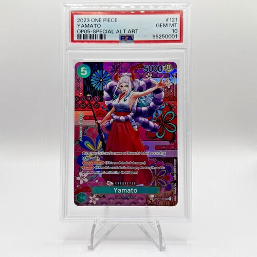 OP05 OP01-121 Yamato SP English PSA 10 One Piece TCG