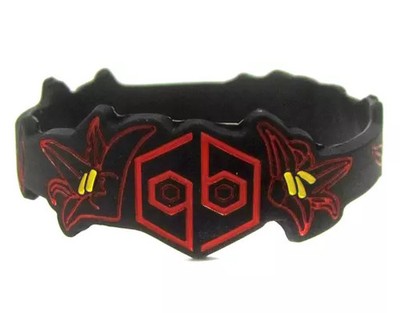 Queen Bee BLACK LILY Rubber Band Men Accessories Used 6cm Japan Import
