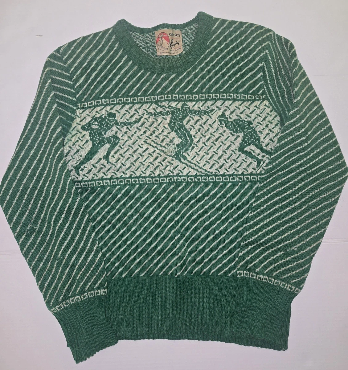 Retro Ski Sweater In Men