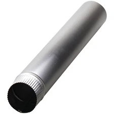 Deflecto DP604 Pipe, Aluminum