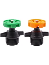 1/2" Auto Rotating Micro Sprinkler, Atomizing Garden Sprinkler, 360 Degree Refra
