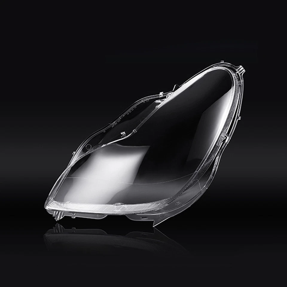 Cubierta de lente de faro 2 piezas Fit Mercedes Benz W219 CLS350 CLS500 CLS550 2007-2011 Foto 4 de 4
