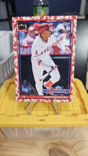 2026 Topps Series 1 Christian Moore Base (RAW)