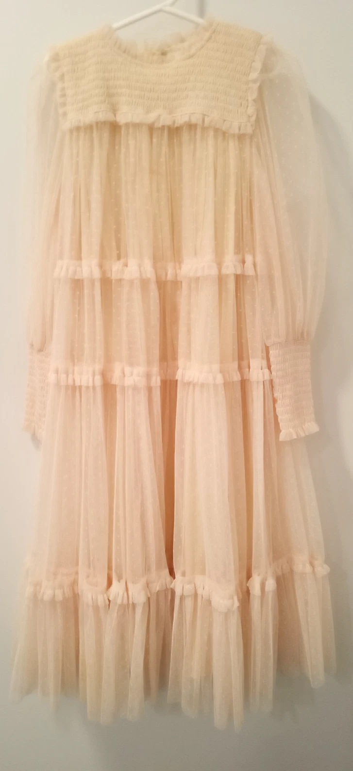 C'era Una Volta Girls Kids Ivory Party Wedding Dress Gown Size 6A