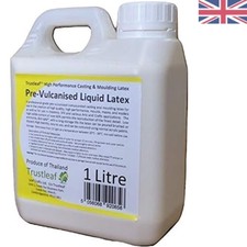 Superior 1L Liquid Latex with High Resilience - Ideal for Arts & Crafts Projects