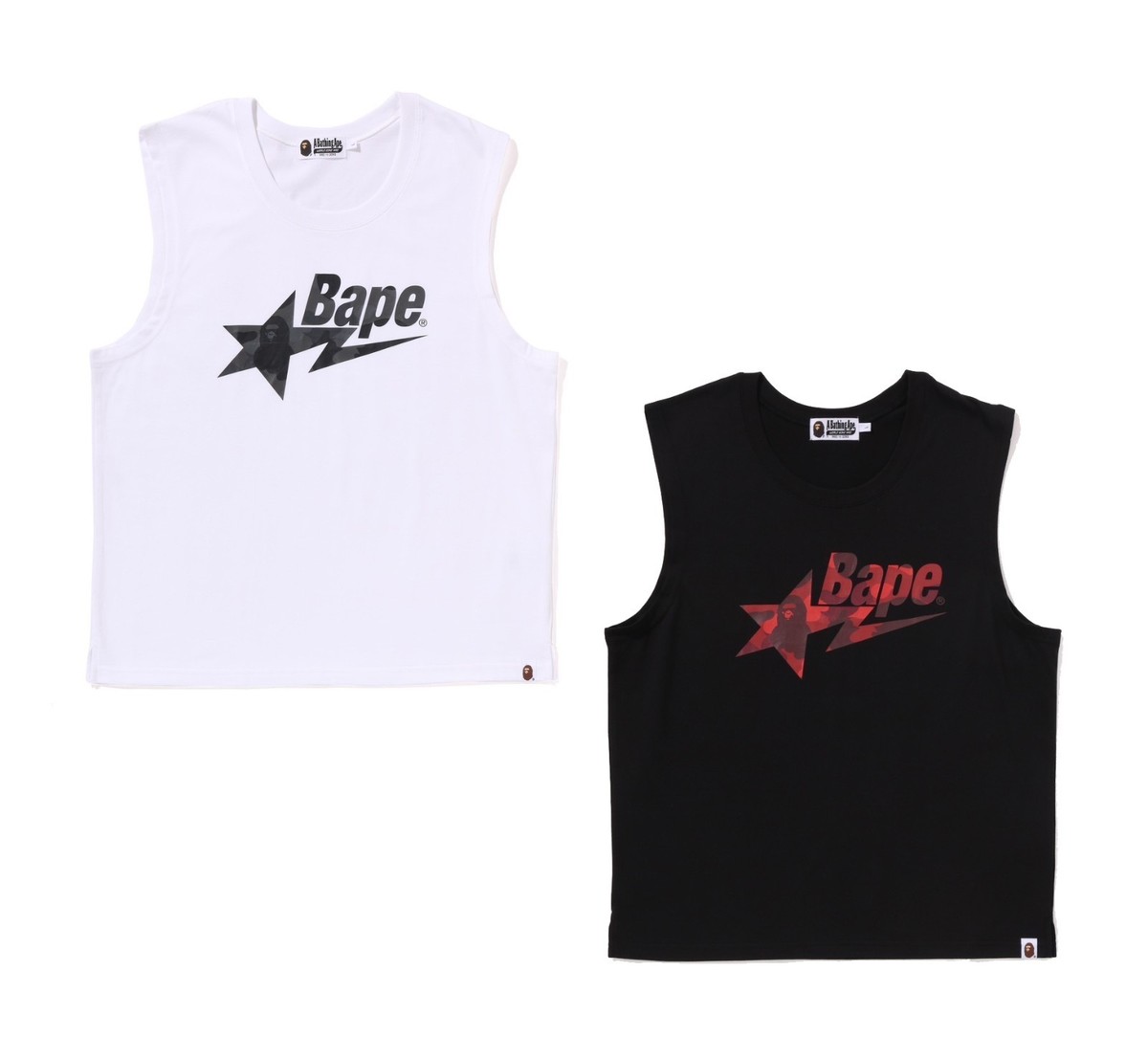 A BATHNIG APE Men's COLOR CAMO BAPE STA TANK TOP 1L80108001 | eBay