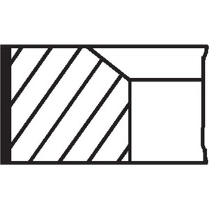 Mahle Kolbenringsatz 62729V0 für Ford USA Mazda Probe II Mx-6 626 V 91-05