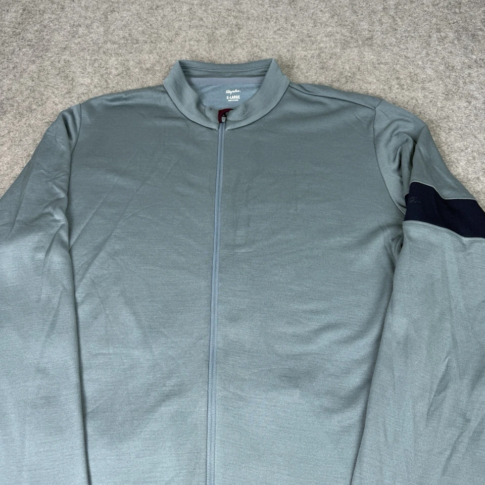Rapha Jacket Mens XL Blue Classic Long Sleeve Jersey II Full Zip Outdoor Cycling - Image 2 of 4